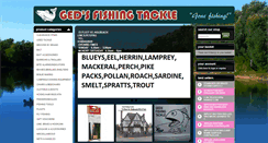 Desktop Screenshot of gedsfishingtackle.co.uk