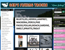 Tablet Screenshot of gedsfishingtackle.co.uk